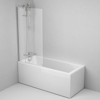 Шторка на ванну Am.Pm Tender W45BS-D3W5-140CT 140x80см хром